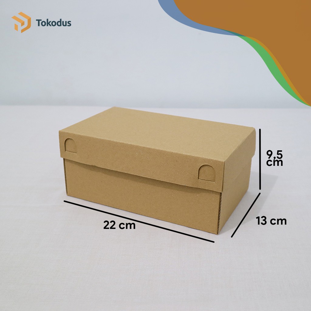 

Kardus Box Sepatu 22x13x9,5 Dus Sepatu Anak Coklat Polos (Bisa Custom) - Tokodus Bandung