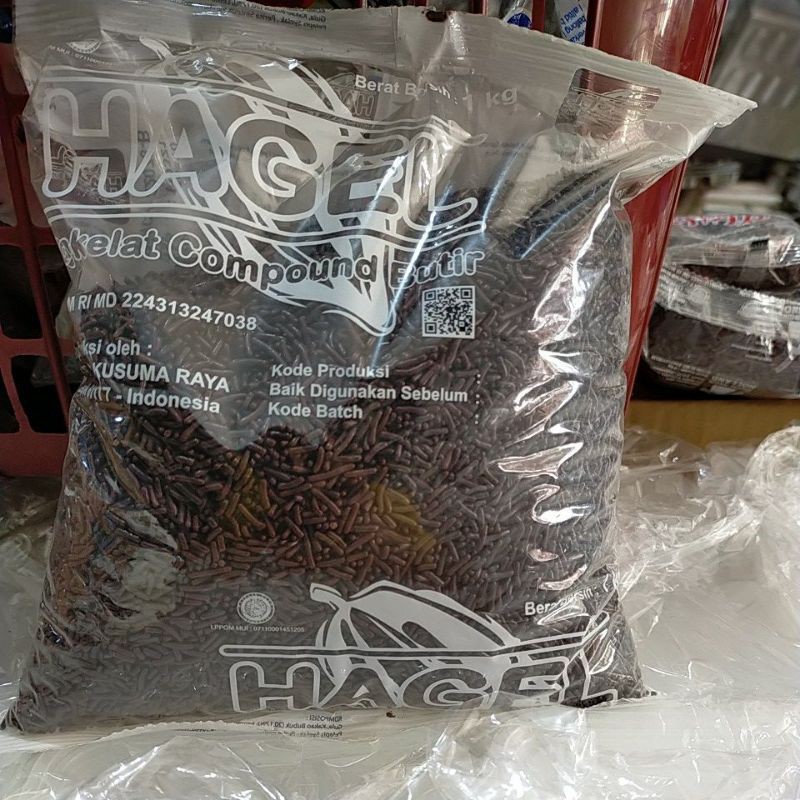 

HAGEL COKLAT BUTIR 1KG
