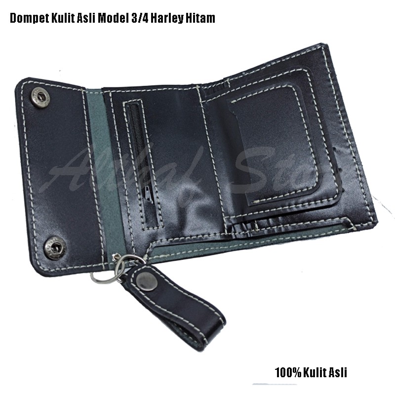 Dompet Pria Kulit Asli Pul-up Harley Elegan