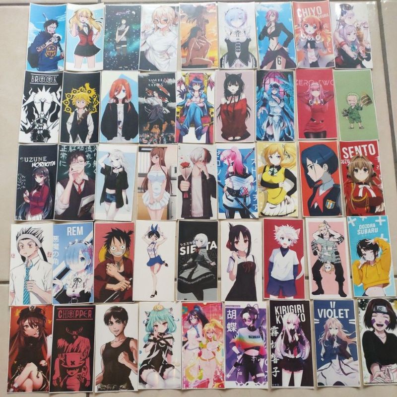 

STICKER ANIME PANJANG