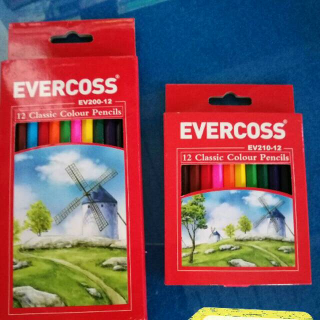 

Pensil warna Colouring Pencils merek evercoss