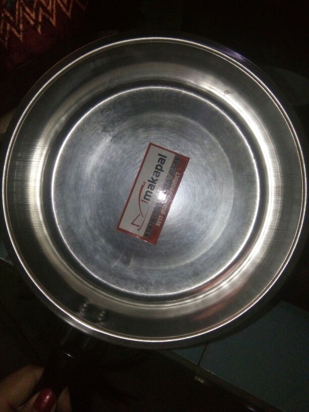 Kuali Stainless Frypan Set Uk 22,24(polos) & 24.26(warna) / Wajan Pengorengan / Pegangan Anti Panas