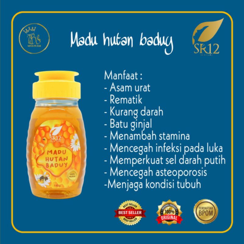 

Madu Hutan Baduy Sr12/ Madu Murni