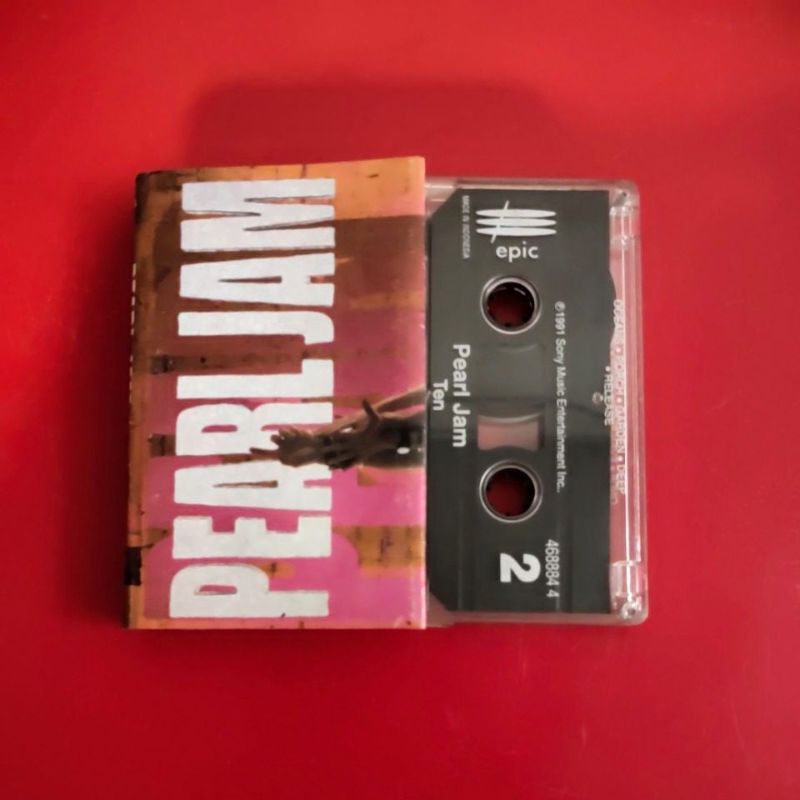 Kaset Pita Pearl Jam Ten