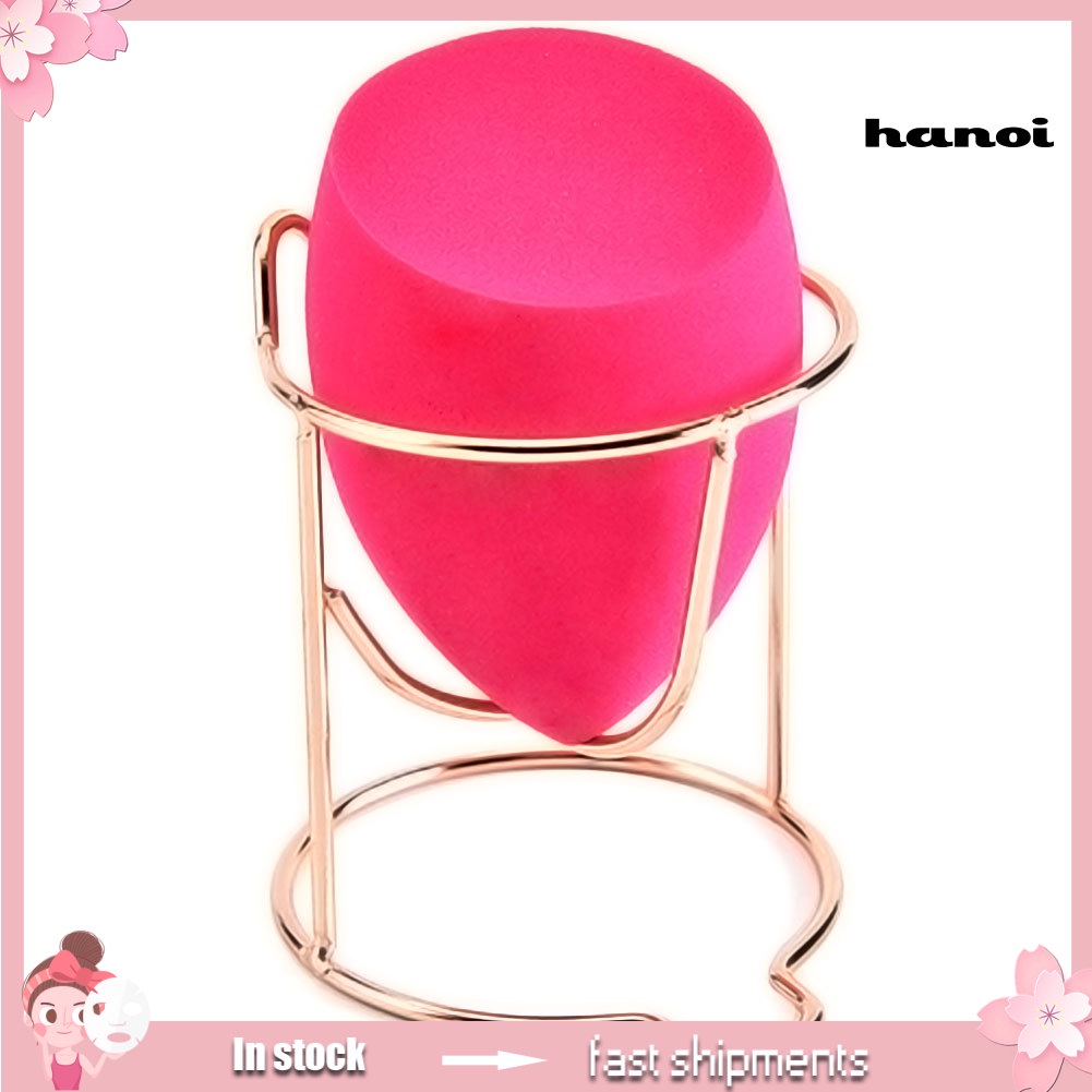 HQTM_Women Makeup Beauty Powder Puff Egg Sponge Display Stand Holder Drying Rack