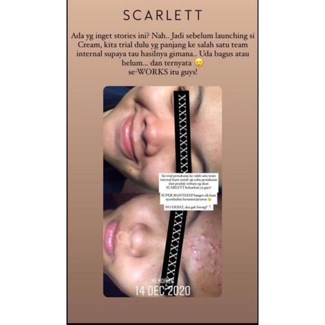 [ COD ] SCARLETT WHITENING FACE CARE / PERAWATAN WAJAH-2