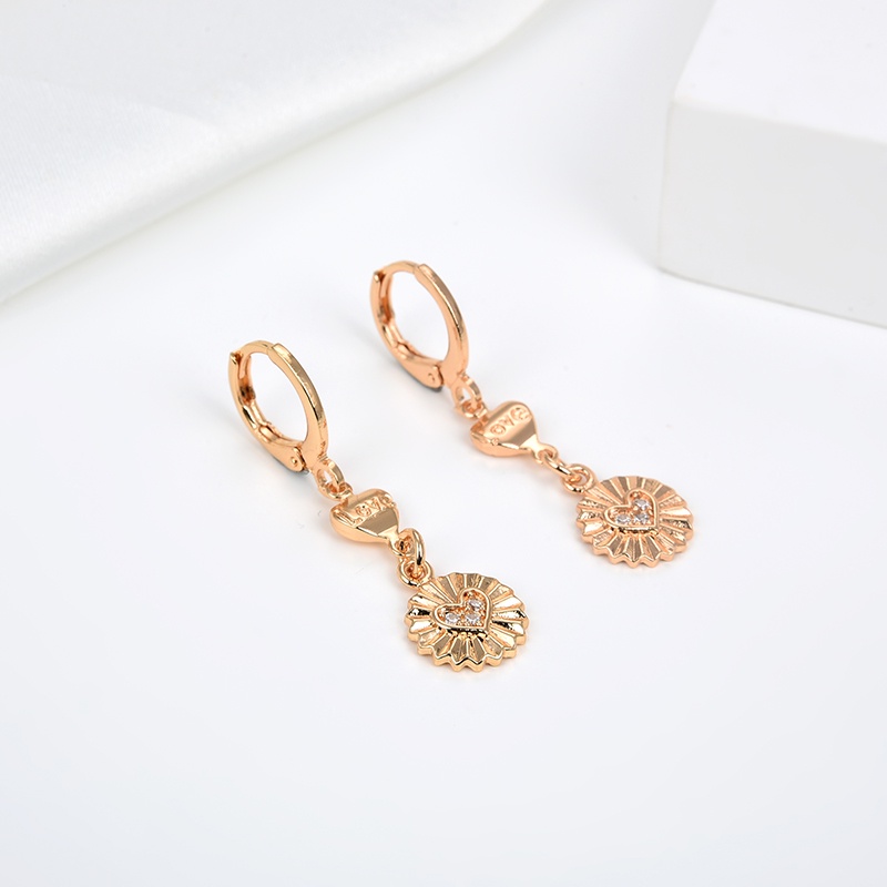 anting titanium wanita emas muda anti karat dewasa tusuk korea asli panjang dan luntur korea style selamanya dewasa 114e