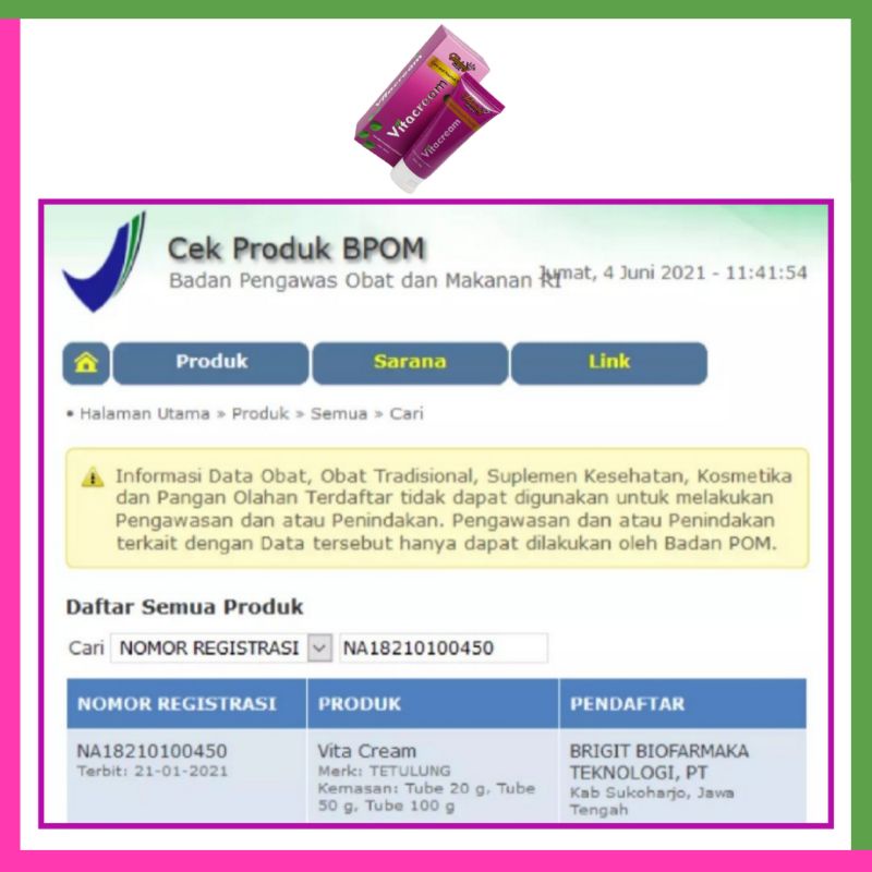 Vitacream 20 Gram Original Salep Gatal Lecet Jamur di Selangkangan Untuk Cewek dan Cowok Paling Mujarab Ampuh, Salep Vita Crem Selangkangan Lecet Gatel Hitam Bekas Jamuran Ampuh, Vitacrem Selangkangan Asli, Vitacream Original Bisa COD-5