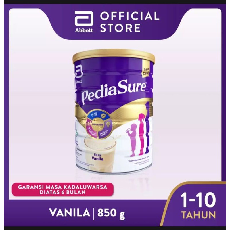 

pediasure vanila 850gram expart aman