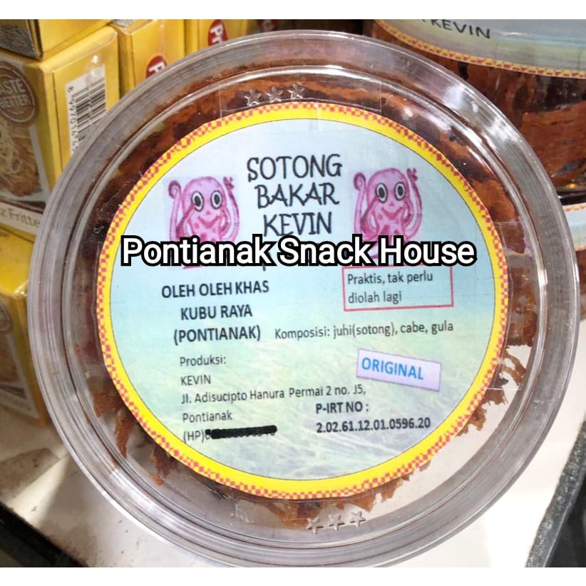 

Sotong Garing Kevin Toples Khas Pontianak