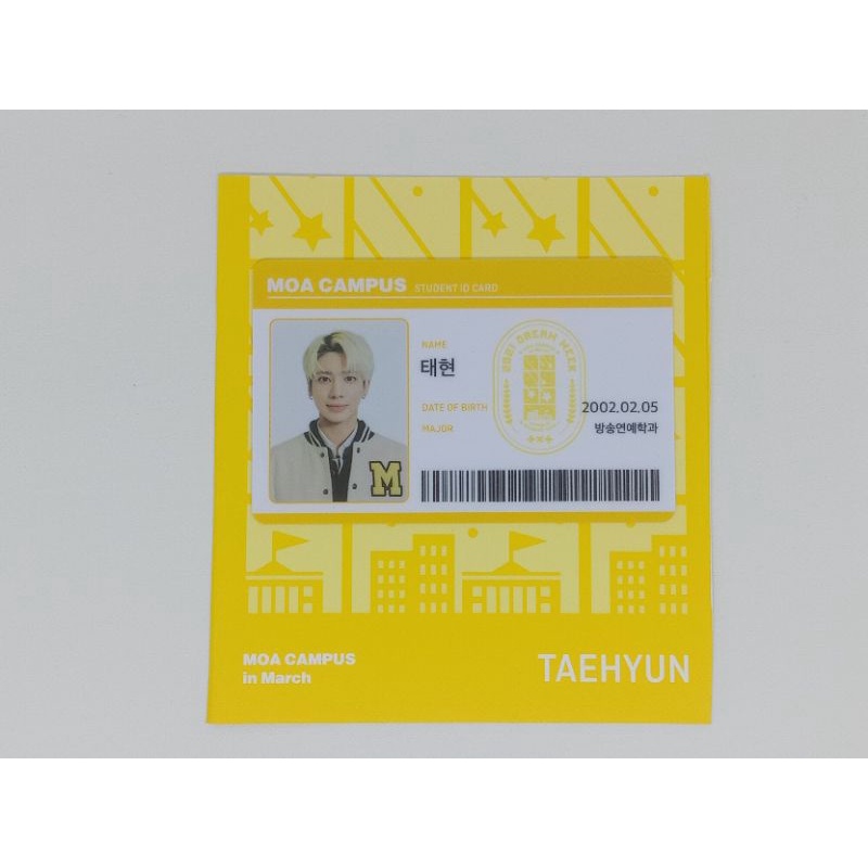 Ready Stok Official Id card Moa Campus 2021