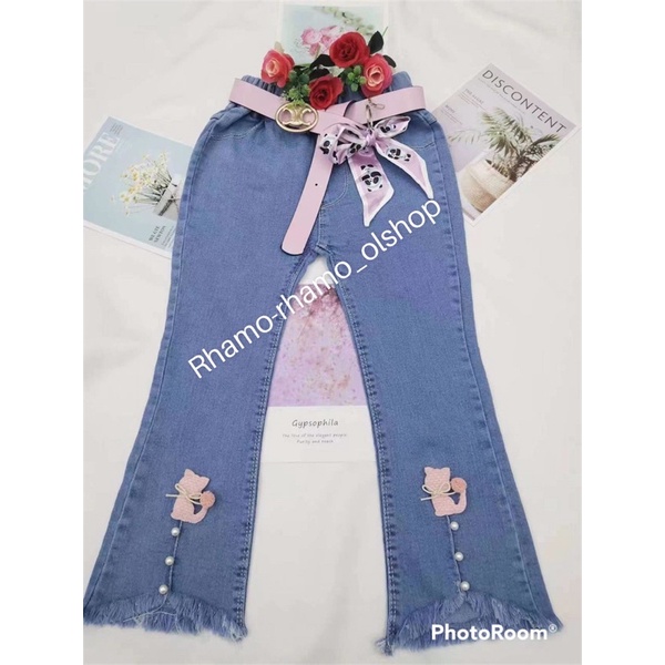 celana panjang import anak perempuan/ jeans rawis anak cewek import/ levis anak perempuan/ celana ju
