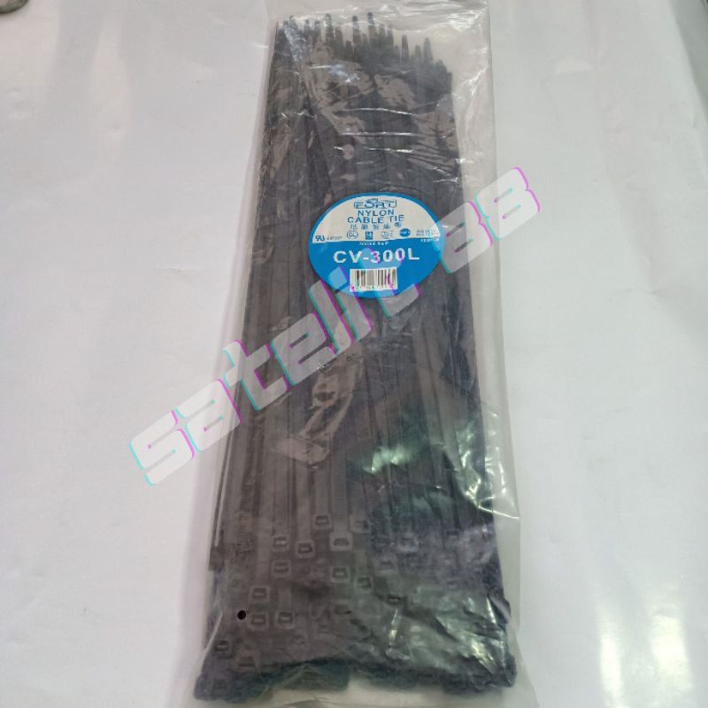 KABEL TIES 30CM FORT HITAM