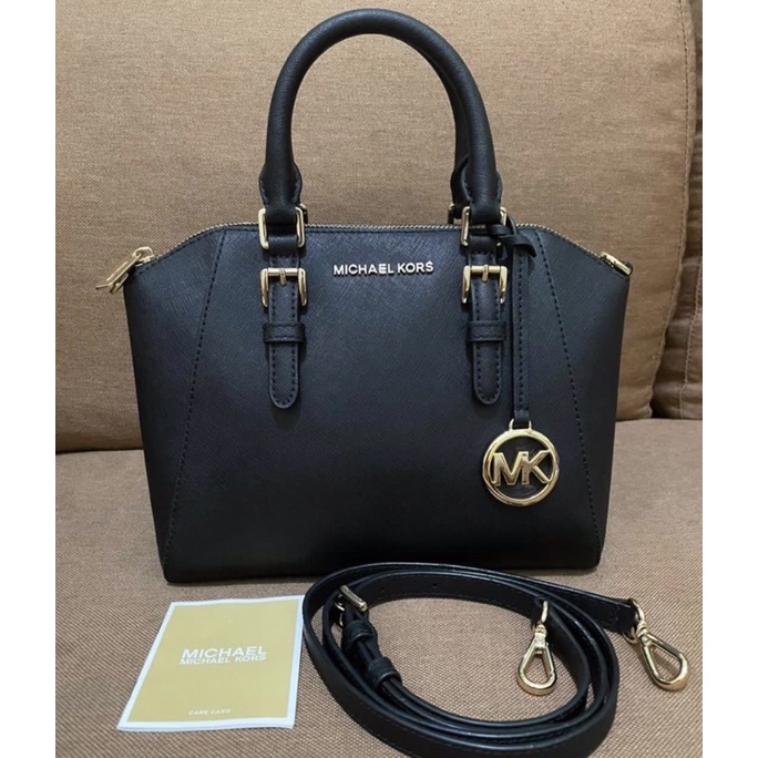 PRELOVED MK Ciara Medium - Black GHW