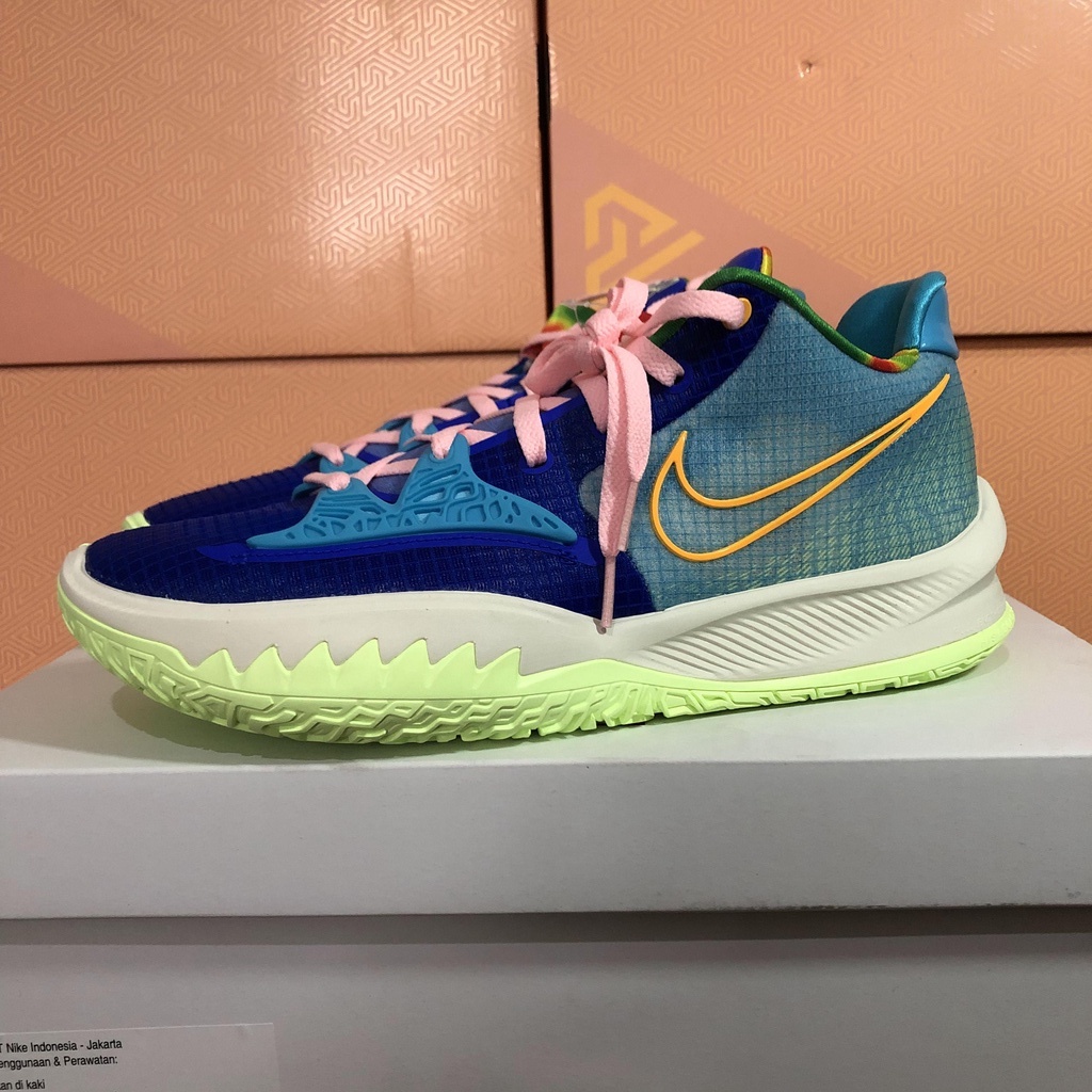 Sepatu Basket Nike Kyrie Low 4 'Keep Sue Fresh Laser Blue' Original CZ0105-401