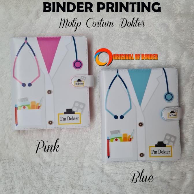 

Office & Stationery | Document Organizer | Binder Printing Motip Costum Dokter A5 & B5 | Best Seller