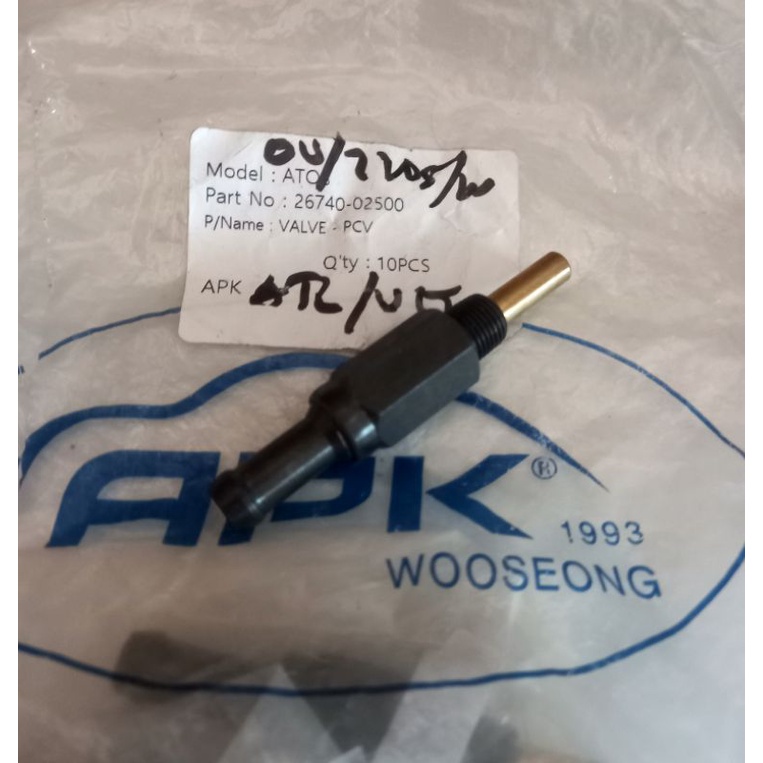 Jual pcv valve pcv hyundai atoz kia visto picanto lama cosmo Shopee
