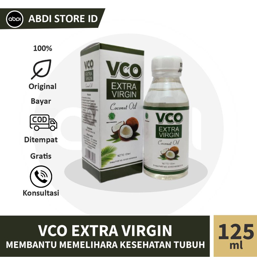 

Minyak Kelapa VCO Extra Virgin Coconut Oil 125 ml