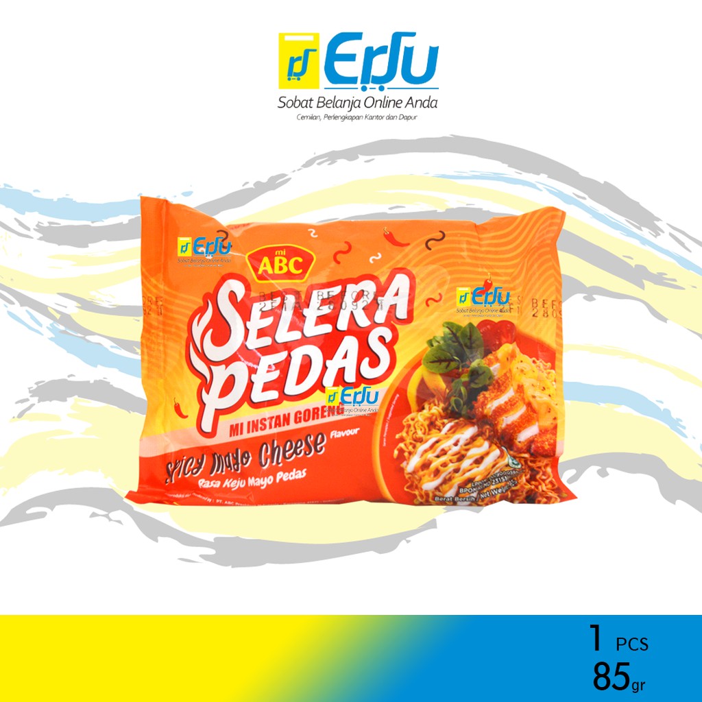 

ECER ABC Selera Pedas Spicy Mayo Cheese Mie Instan Goreng Halal MUI - 85gr