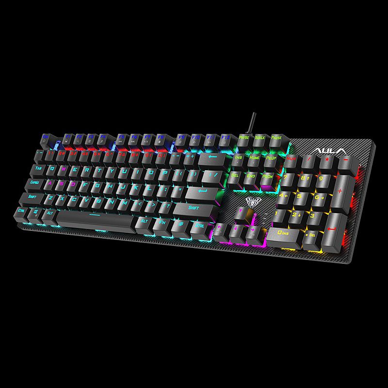 Keyboard Gaming Mechanical Aula S2022 26 Tombol Antighosting