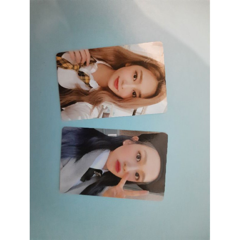 Photocard Yujin Minjoo secret diary