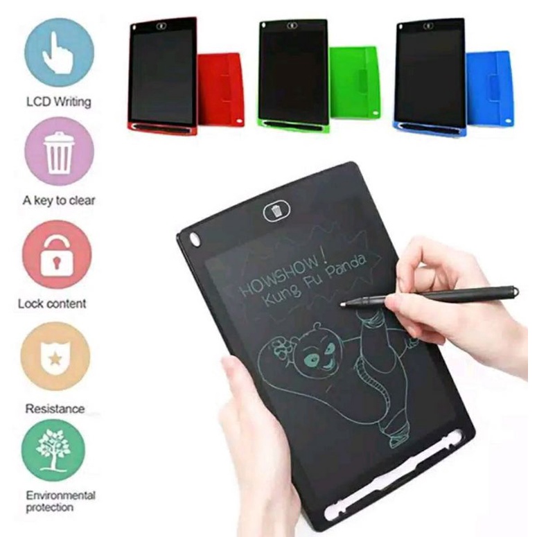 LCD writing tablet 8,5 inch Papan Tulis Digital