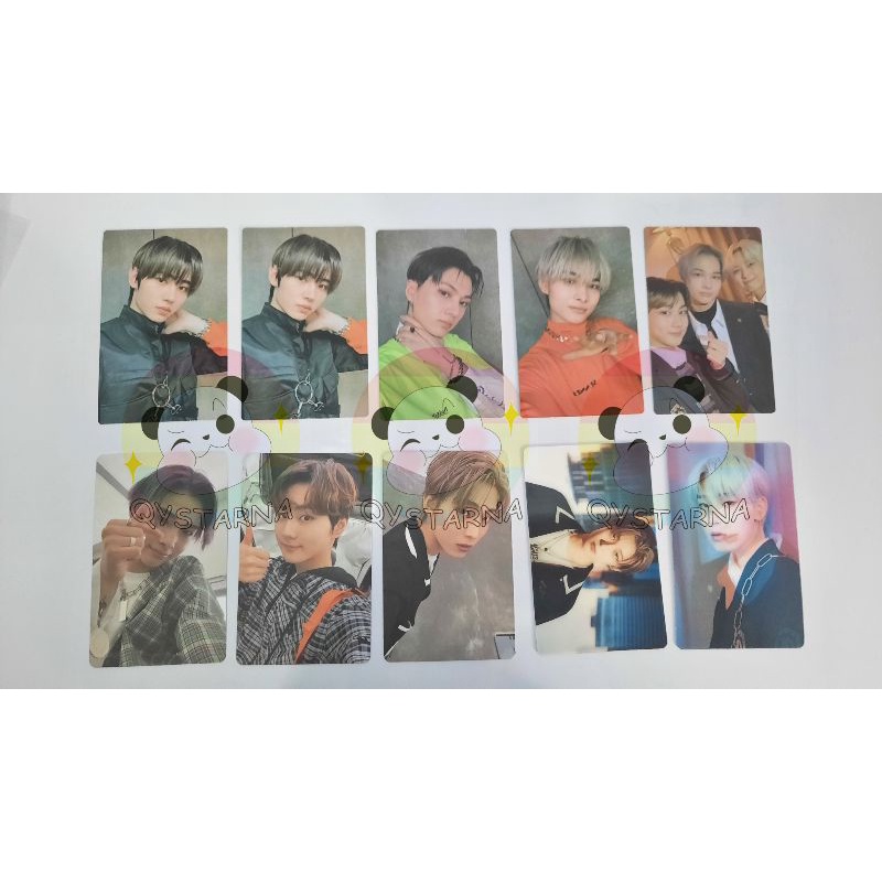 photocard enhypen border day carnival selca lenti down hype niki jungwon sunoo