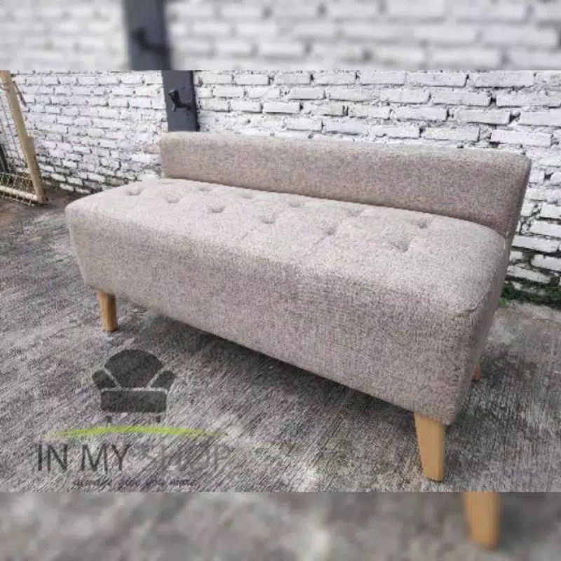 Stool Panjang minimalis dengan sandaran minimalis