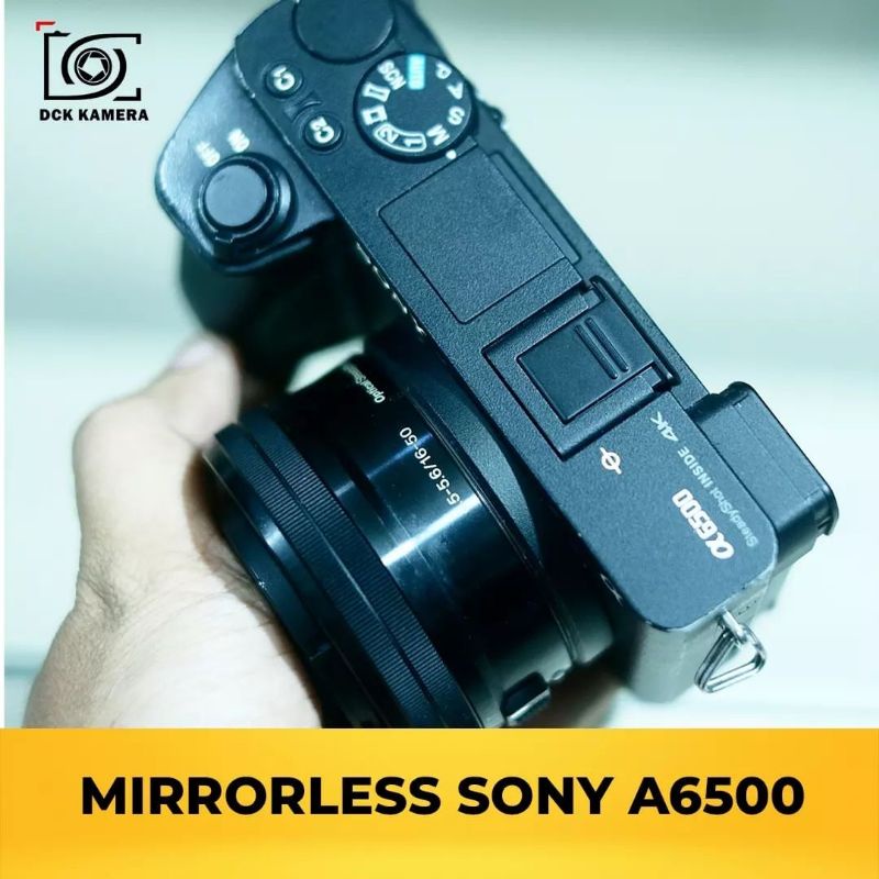 MIRRORLESS SONY A6500 + Lensa Kit