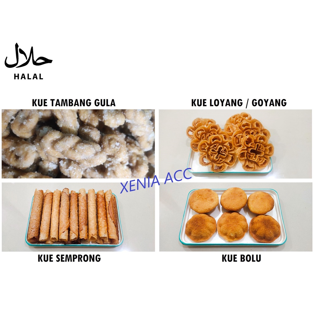 HALAL KUE IMLEK / NATAL KUE TAMBANG GULA LOYANG GOYANG WIJEN BOLU SEMPRONG