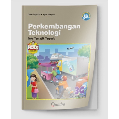 Harga satuan buku teks Quadra kurikulum k13 untuk SD kelas 3