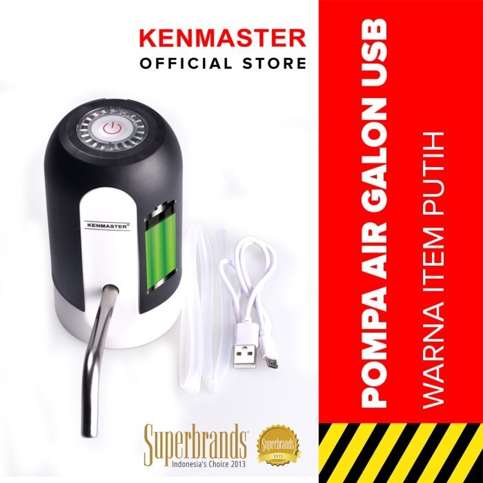 KENMASTER Water Pump Electric charge Pompa Galon Air Minum Elektrik