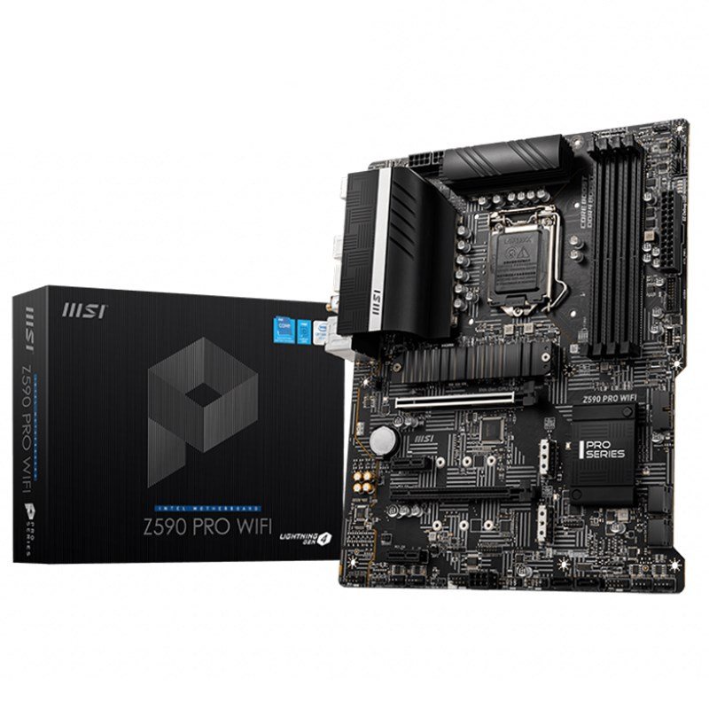 mainboard motherboard PC MSI Z590 PRO WIFI mobo LGA 1200