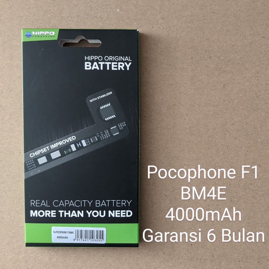 Baterai Pocophone F1 HIPPO [BM4E]