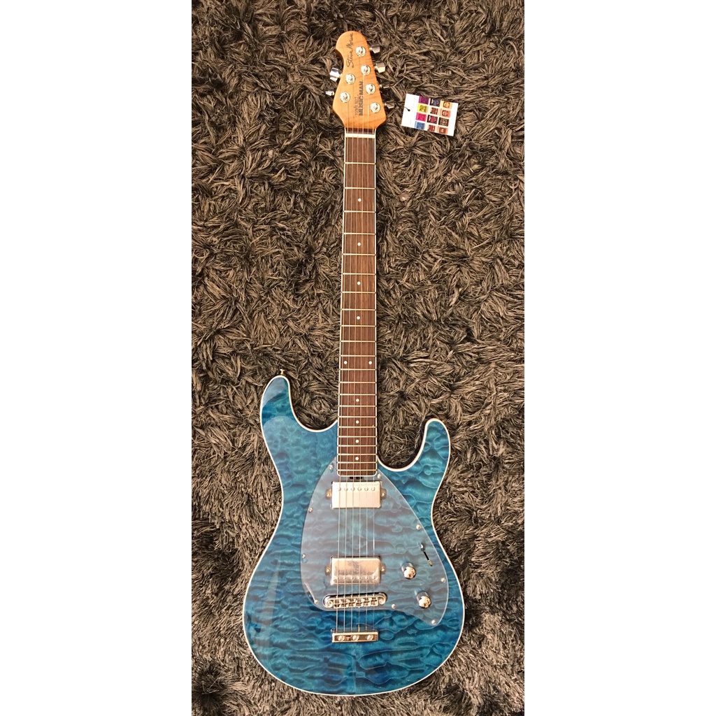 Music Man Steve Morse Bfr Limited Namm17 Quilt Tahitian Blue