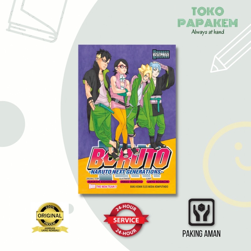 Komik Boruto - Naruto Next Generation Vol. 1 - 11