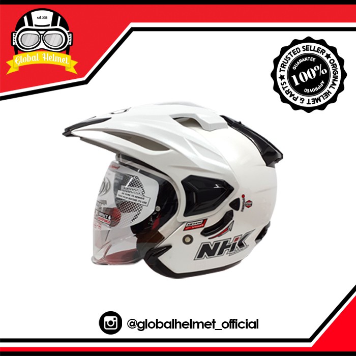 Helm NHK Halfface NHK Predator Crypton Solid