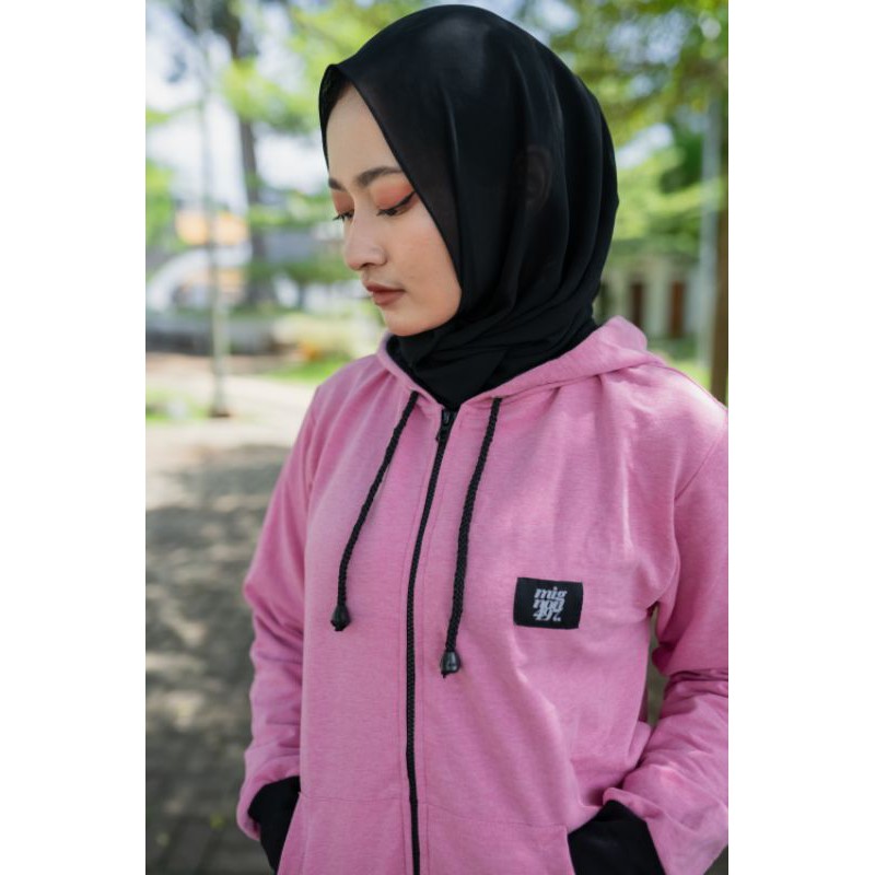 zipper hoodie mignon Z2100