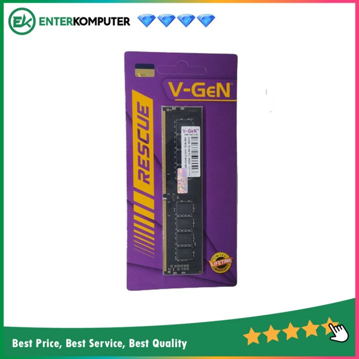 V-GeN Rescue DDR4 16GB PC25600 / RAM 16GB