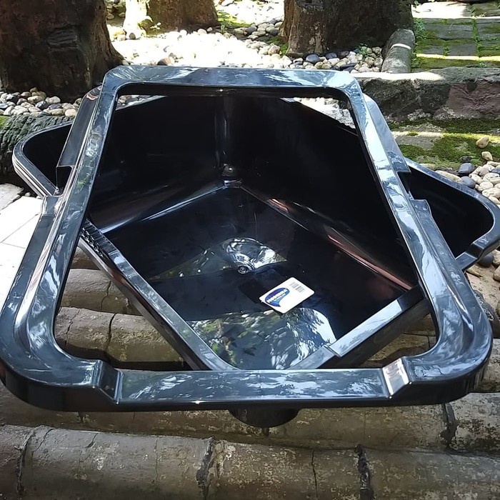 K162 - BAK PASIR KUCING PLASTIK IMPORT uk 50x38x16cm