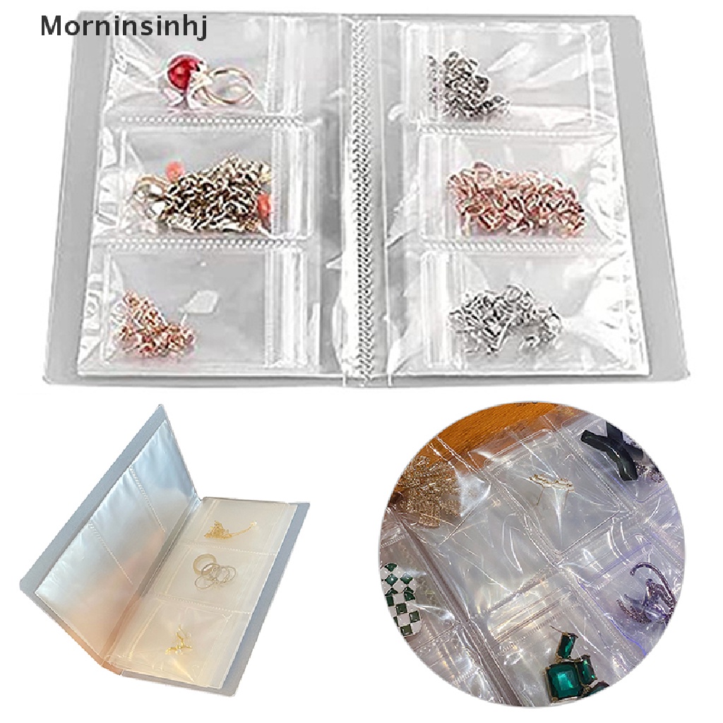 Mor Buku Album Organizer Perhiasan Anting Kalung Model Lipat