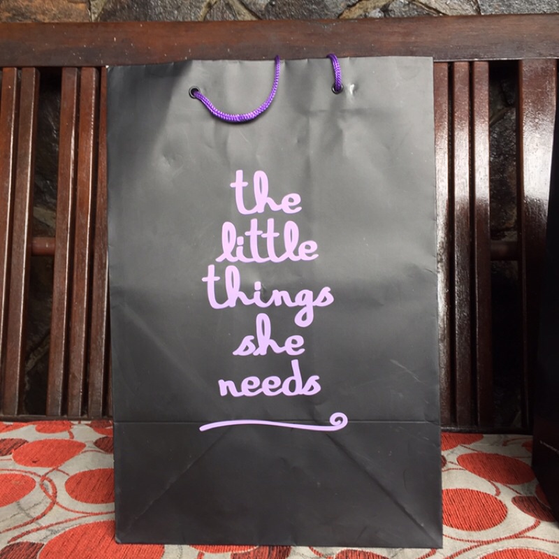 

paperbag little things she need size m dan s