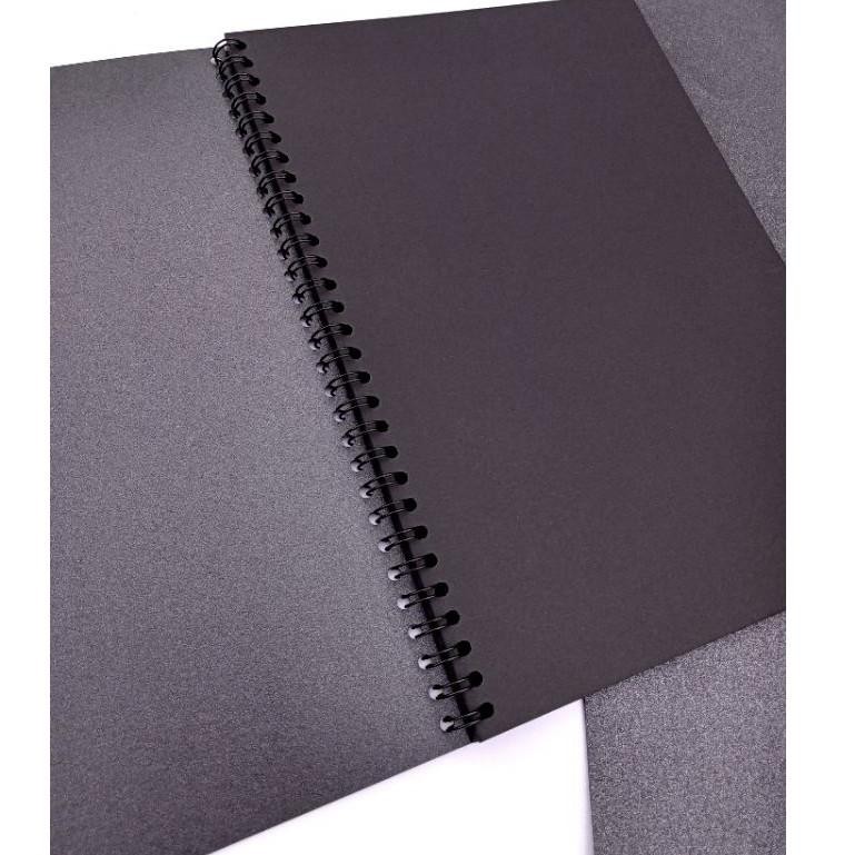 

{CODE HY 1Ma1Bp} NOTEBOOK BLACK PAPER/SKETCKBOOK BLACK PAPER/A6/A5/B5 φ φ