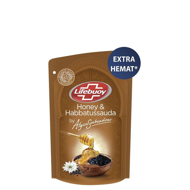 Sabun mandi cair Lifebuoy Honey & Habbatussauda 450ML