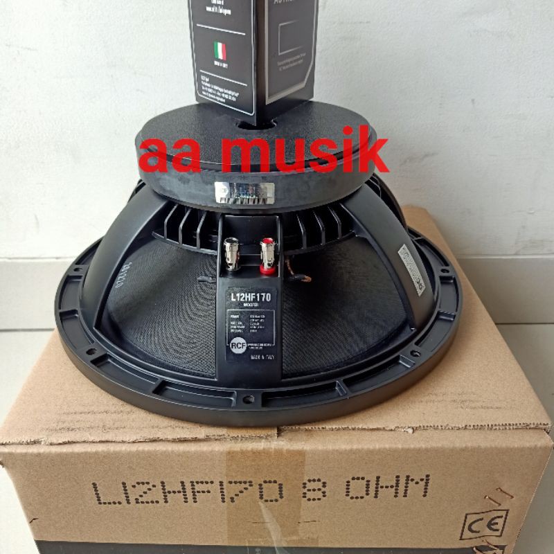 SPEAKER COMPONENT RCF 12HF170 KARAKTER WOOFER 12 INCH