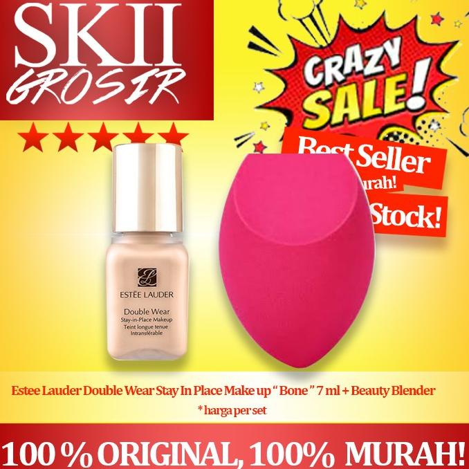 ESTEE LAUDER Double Wear Foundation 7ml Original + Beauty Blender