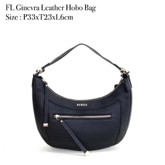 Furla Ginevra Leather Hobo Bag