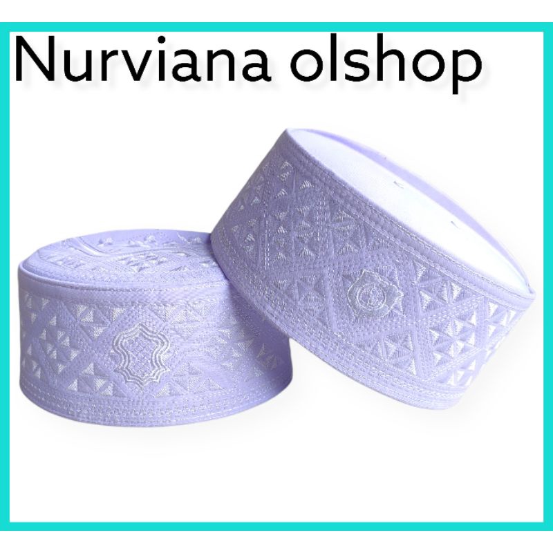 Peci/peci assagofah/peci assagofah putih polos/kopiah/songkok/assagofah