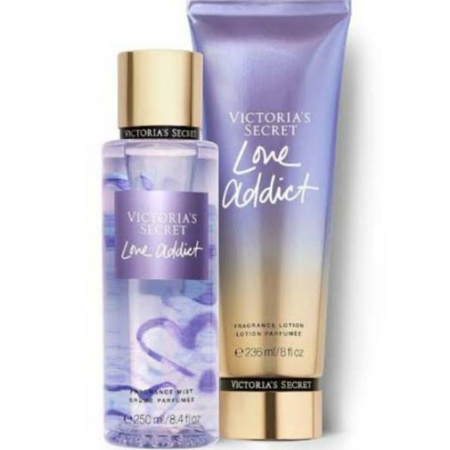 VICTORIA'S SECRET VS LOVE ADDICT SERIES FULLSIZE TRAVELSIZE ROLLERBALL BODY LOTION MIST EAU DE PARFUM EDP