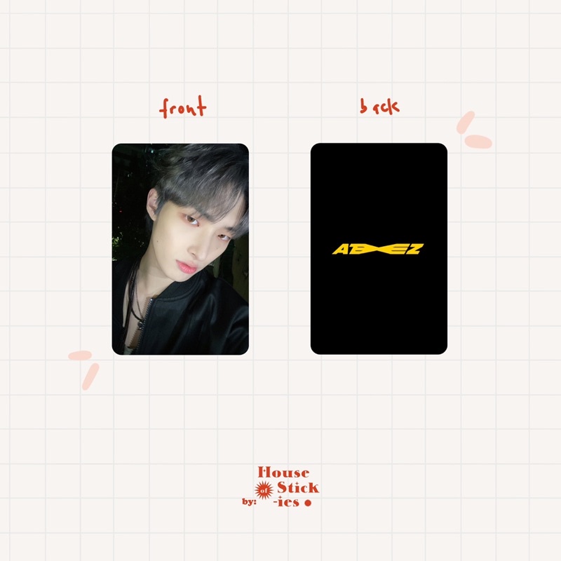 ATEEZ Unofficial Photocard Zero : Fever Epilogue Era